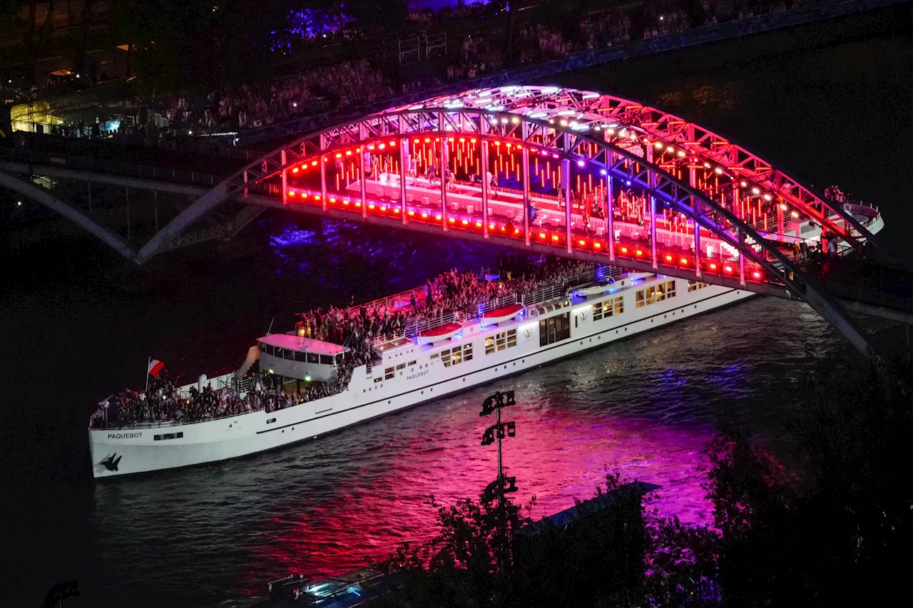 Parade on Seine, rain, Lady Gaga and Celine Dion mark start of Paris Olympics