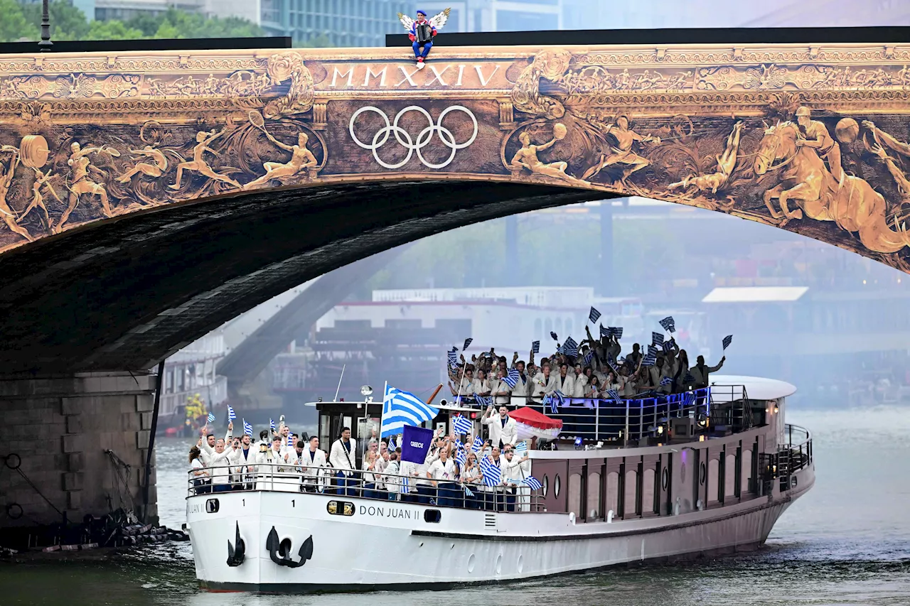 Paris Olympics opening ceremony starts under watchful eye of security forces