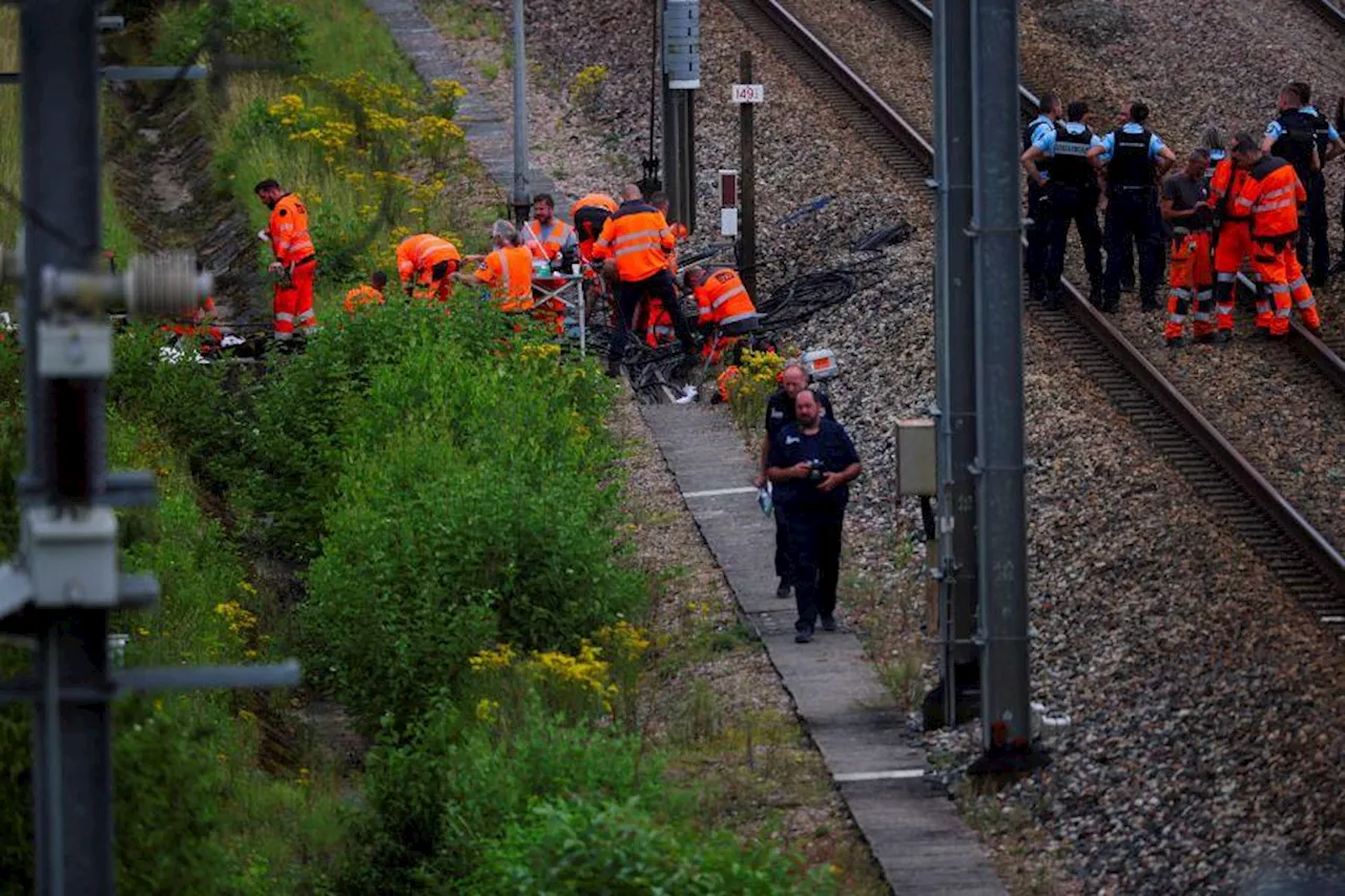 Saboteurs attack French railways, causing chaos hours before Olympic ceremony