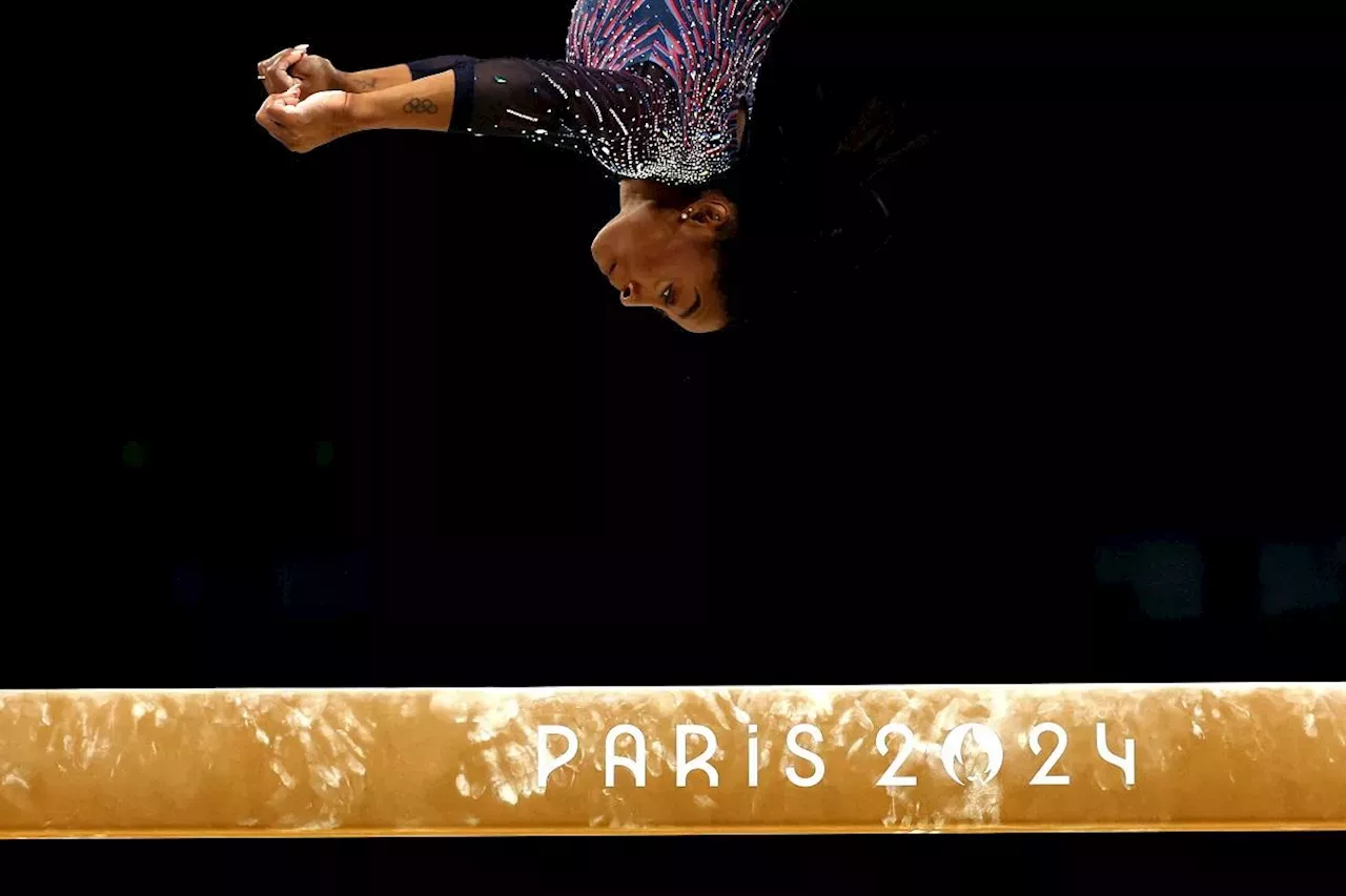 2024 Paris Olympics Simone Biles submits new uneven bars element for