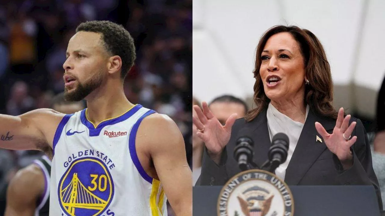 Steph Curry backs Harris White House bid, wants 'unifying' Olympic gold