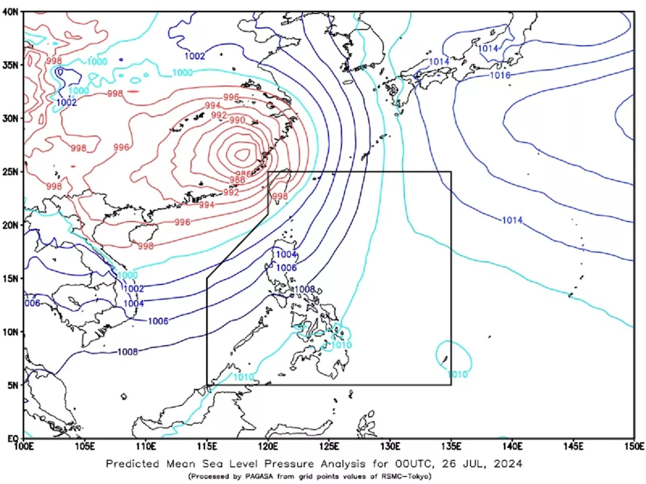 Torrential rains still expected over parts of Luzon due to Habagat —PAGASA