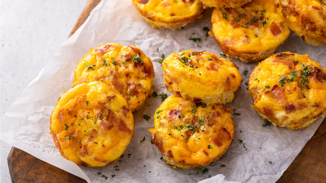 Pizza-Muffins mit Schinken und himmlischer Käsekruste – lecker zum Frühstück