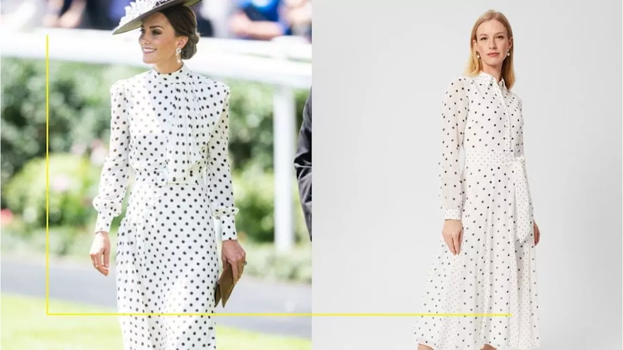 This M&S Dress Looks Exactly Like The One Kate Middleton Wore To Ascot