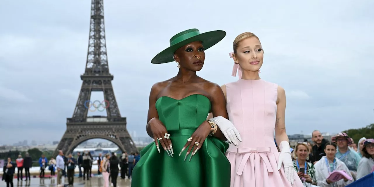 Ariana Grande and Cynthia Erivo’s Themed Olympics Outfits Are Wickedly Good