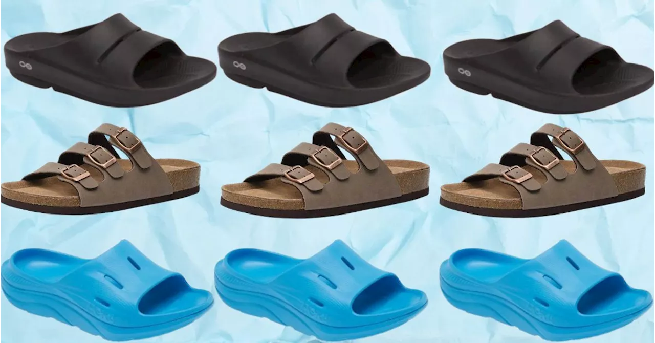 The Comfiest Slides With Arch Support That Podiatrists And Reviewers Swear By