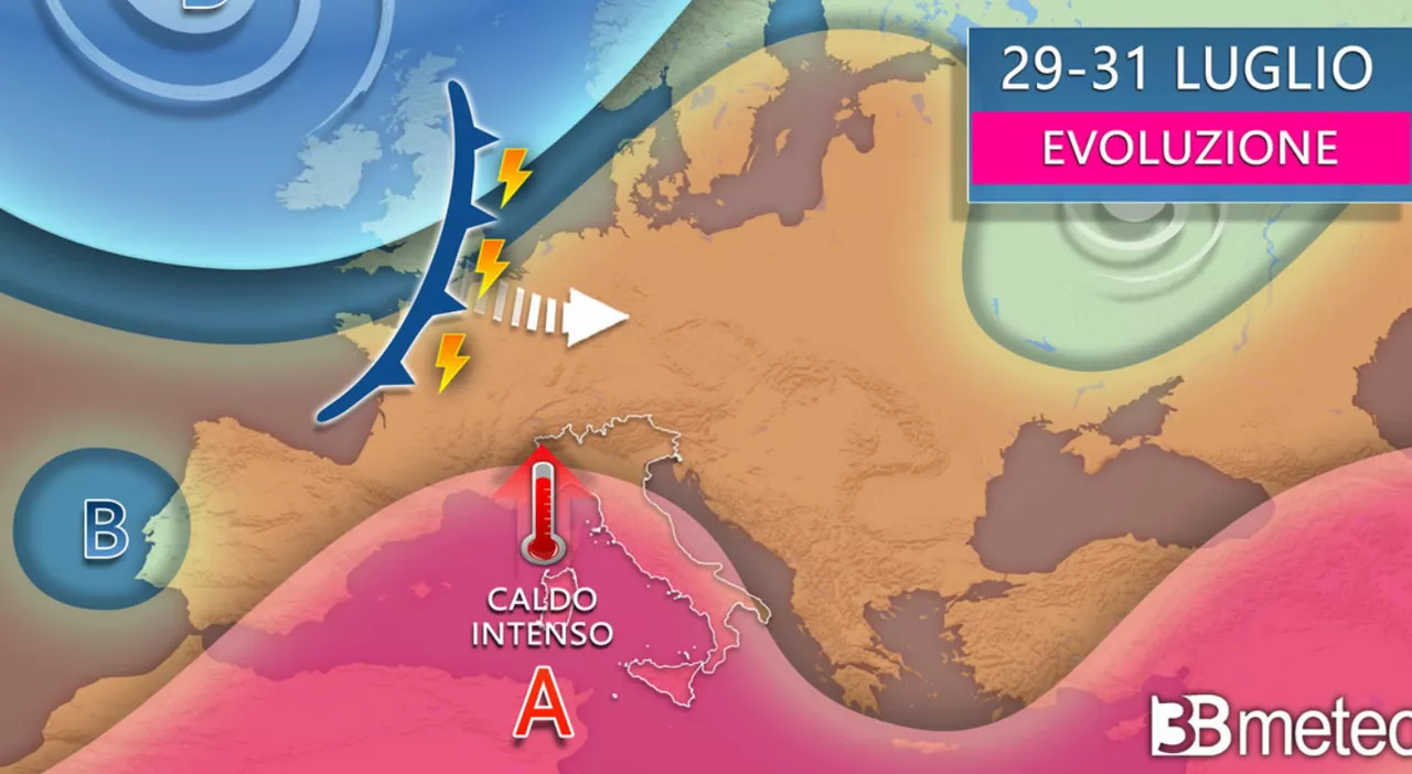 Caldo estremo, l'esperto: «Nuova ondata in arrivo, ecco fino a quando durerà»