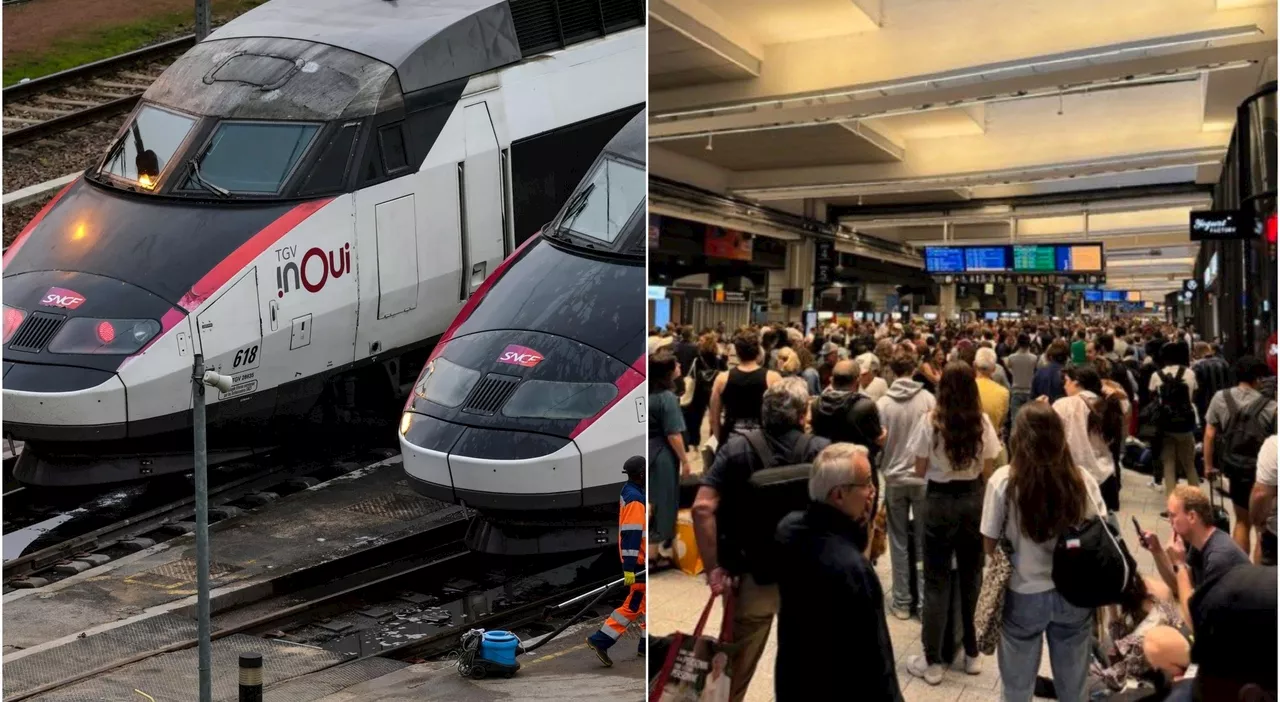 Francia, treni sabotati nel giorno della cerimonia d'apertura delle Olimpiadi: «Massiccio attacco, incendi e a