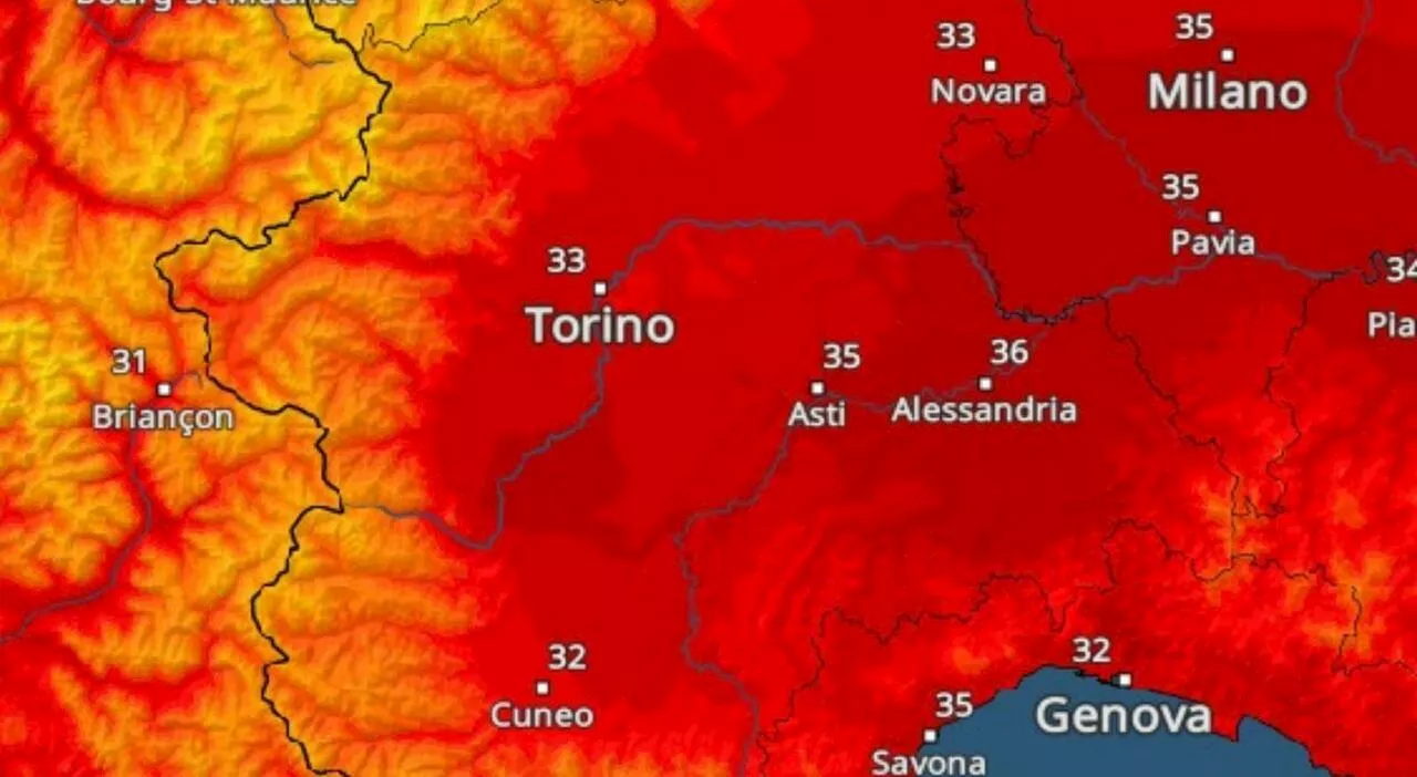 Meteo Torino, allerta meteo per il caldo: quando arriva il picco. Le previsioni per i prossimi giorni