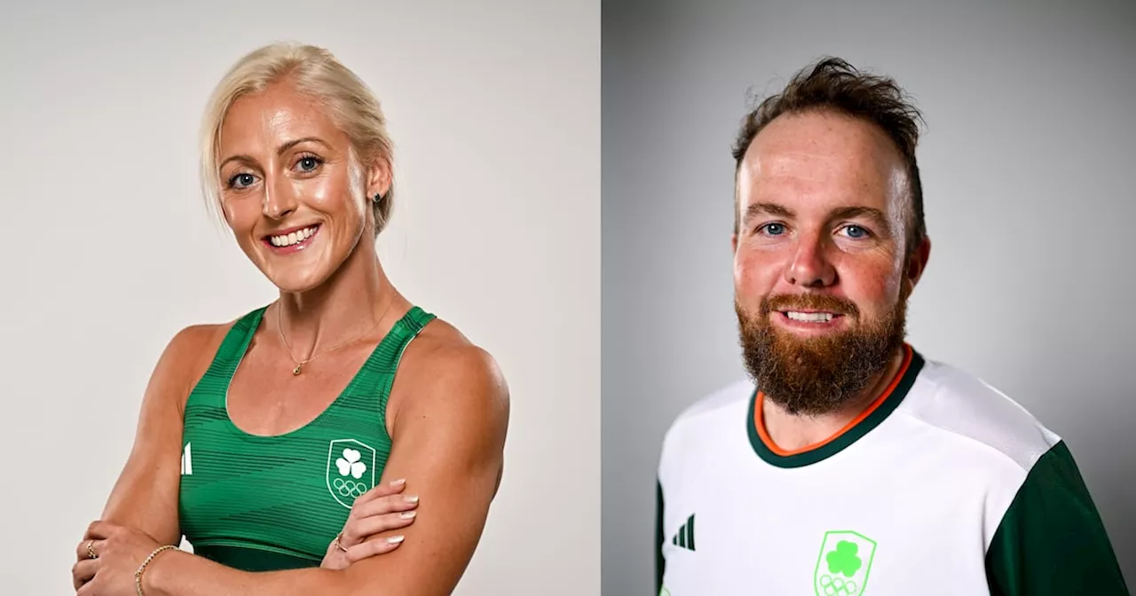 Sarah Lavin and Shane Lowry named Ireland’s flag-bearers for Olympics opening ceremony