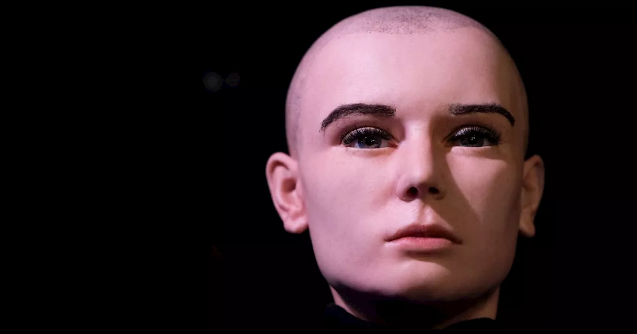 Sinéad O’Connor’s waxwork looks nothing like the fiery young woman from 1990 it represents