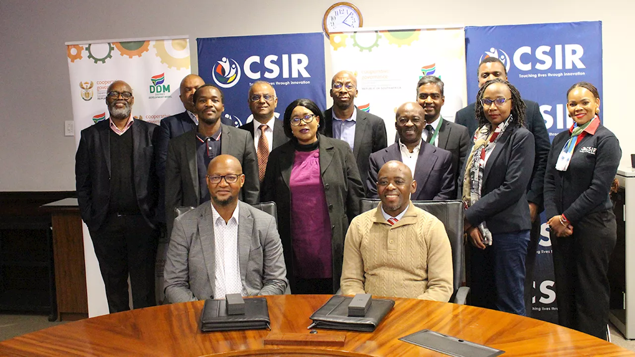 COGTA taps into CSIR expertise to improve service delivery