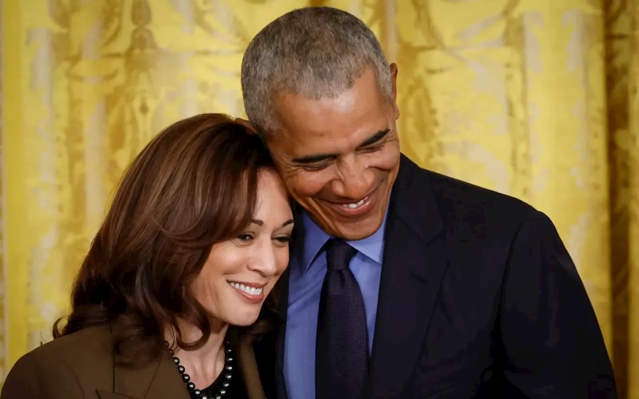 Eleições EUA: Barack Obama anuncia apoio à candidatura de Kamala Harris