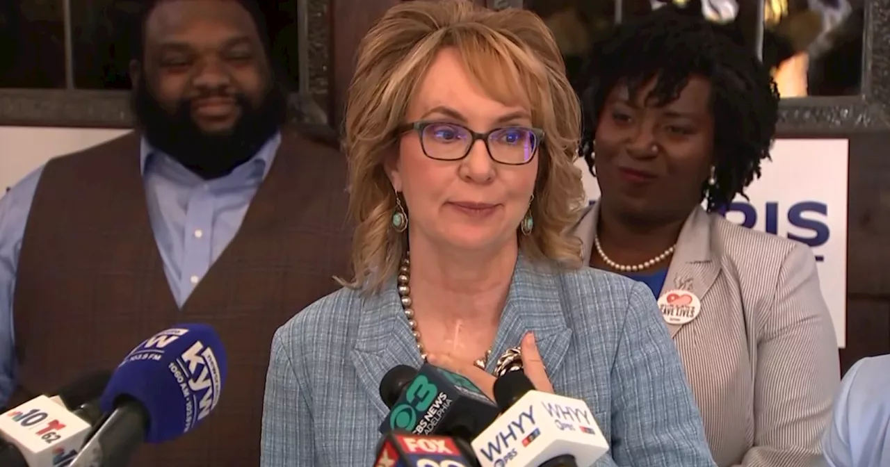 Gabby Giffords hits campaign trail for Harris as Dems eye Sen. Kelly for VP nom