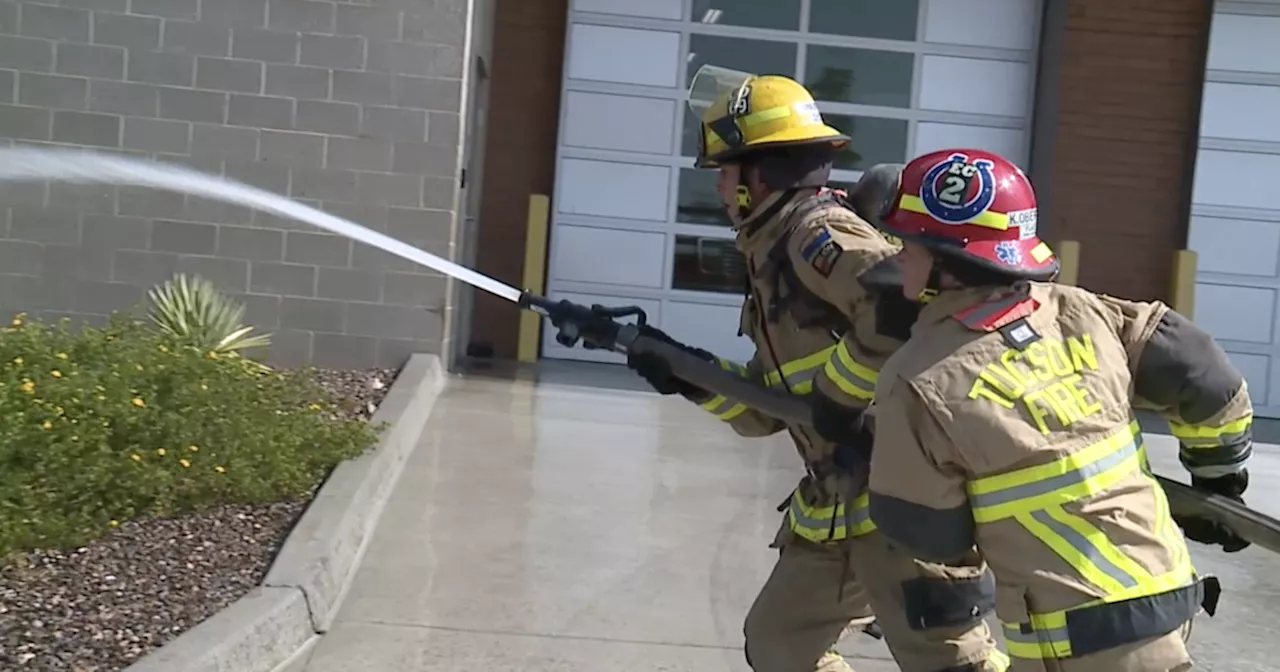 Tucson Fire Captain passes baton to son