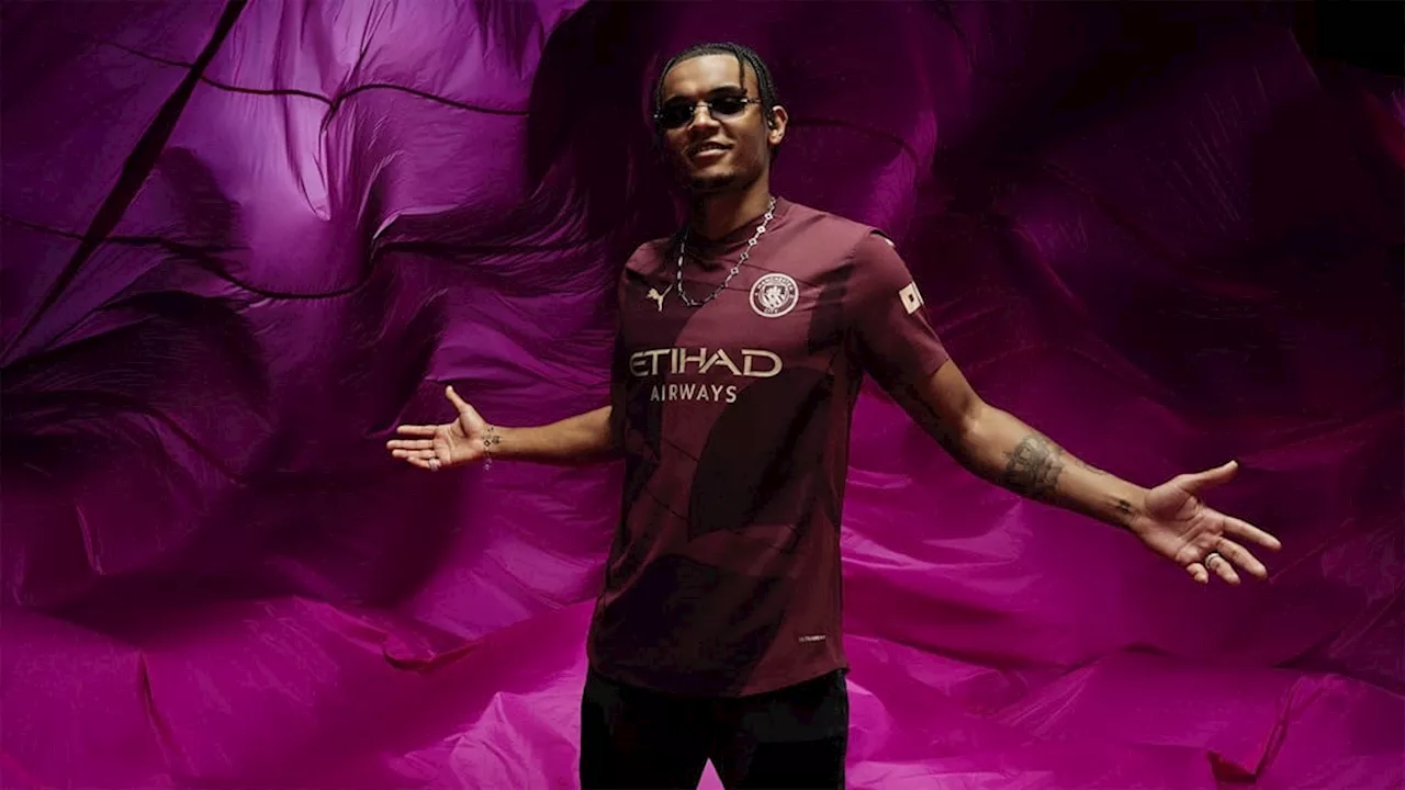 PUMA & Man City unveil burgundy 24/25 third-kit!