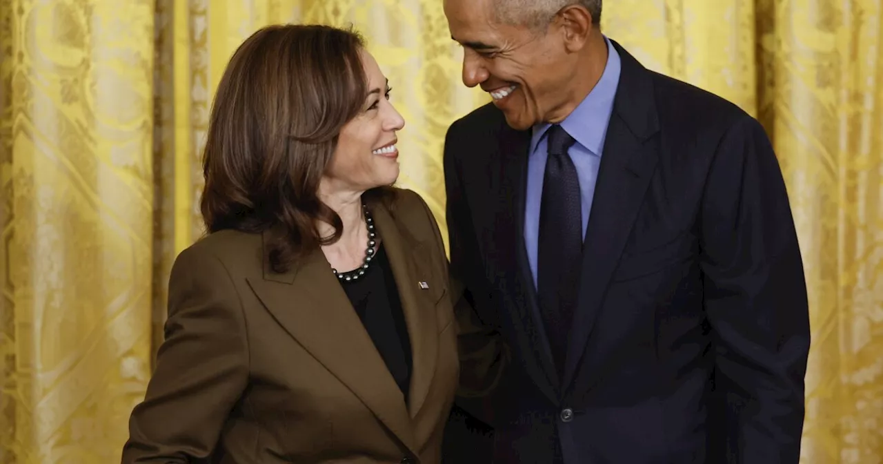 The Obamas have endorsed Harris, capping a week where Democrats embraced her