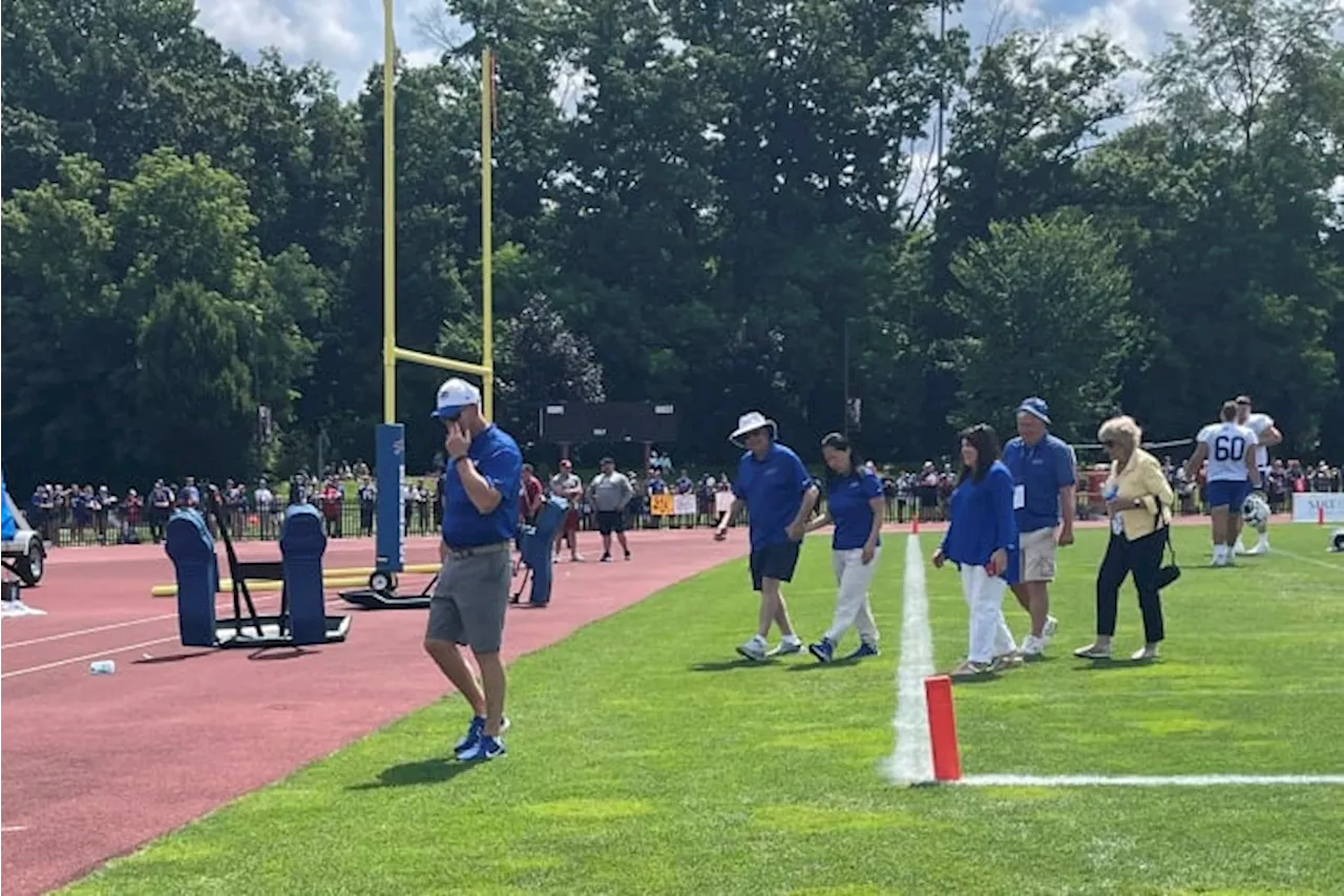 Bills co-owner Kim Pegula breaks team huddle in latest sign of her recovery from cardiac arrest