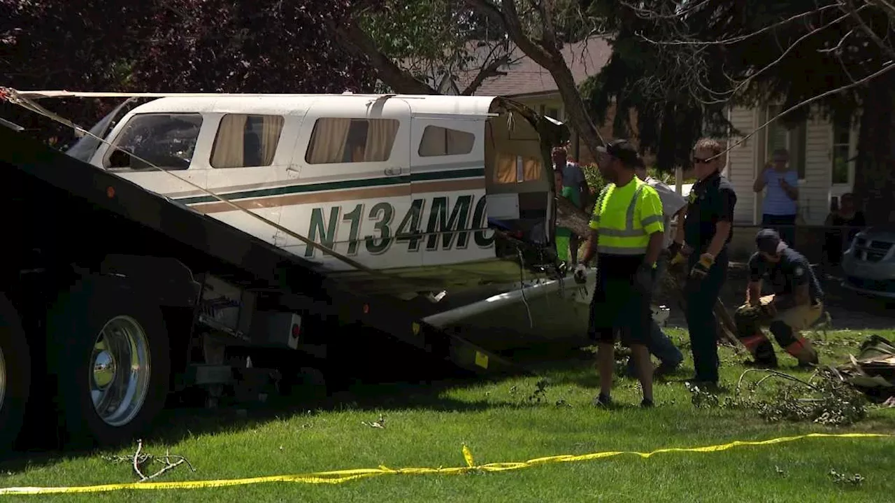 Residents looking for answers after a small plane crashes in Roy neighborhood