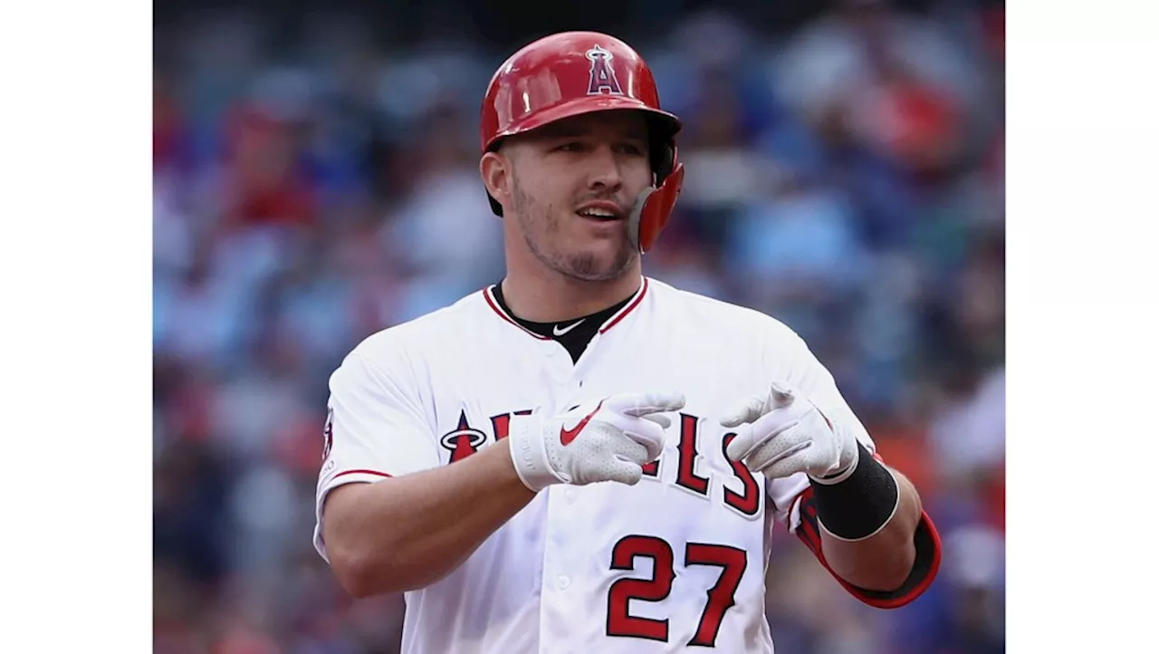 Angels’ Mike Trout expresses relief after MRI on knee comes back clean