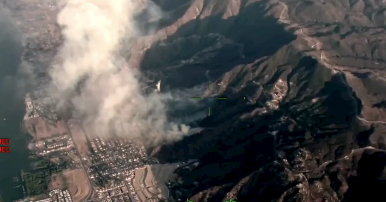 Residents near Lake Elsinore evacuated as Macy Fire burns