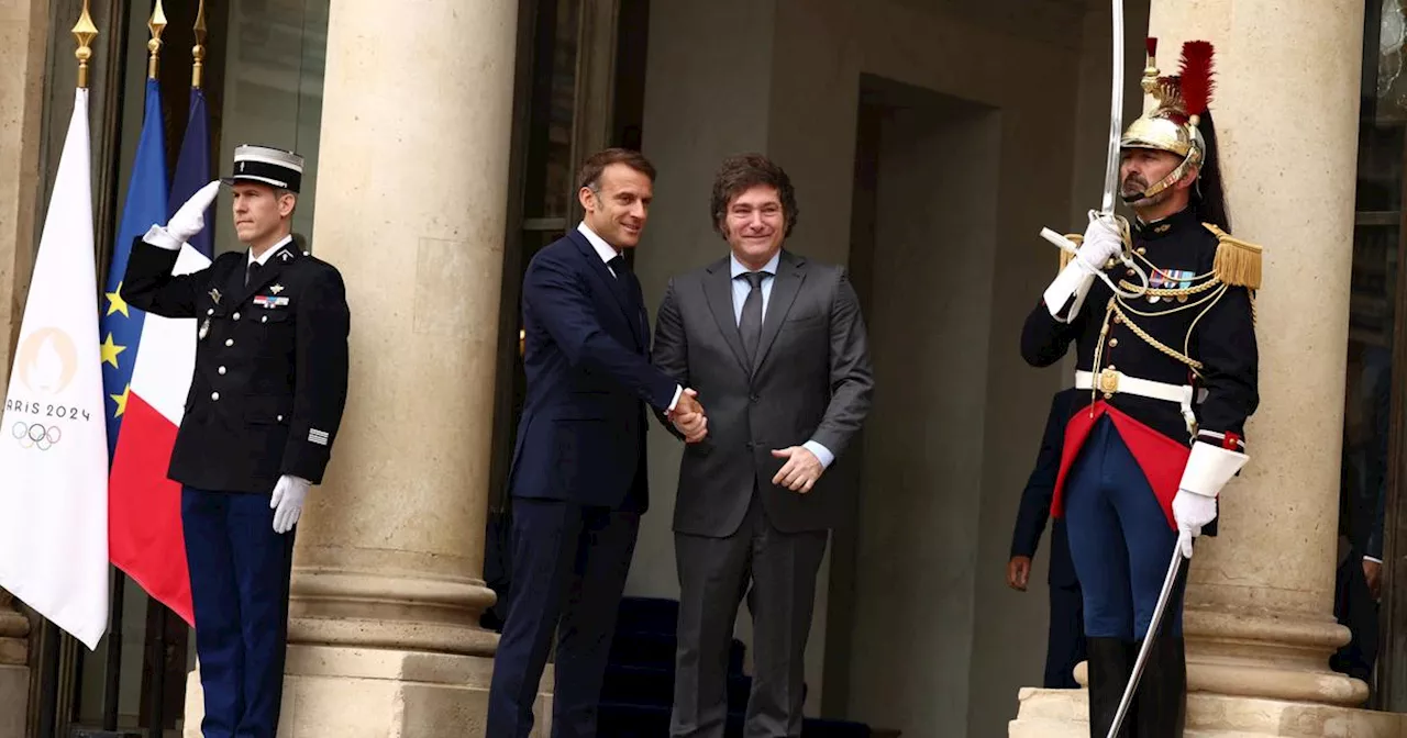 JO Paris 2024 : Emmanuel Macron accueille des chefs d'État étrangers avant la cérémonie d'ouverture