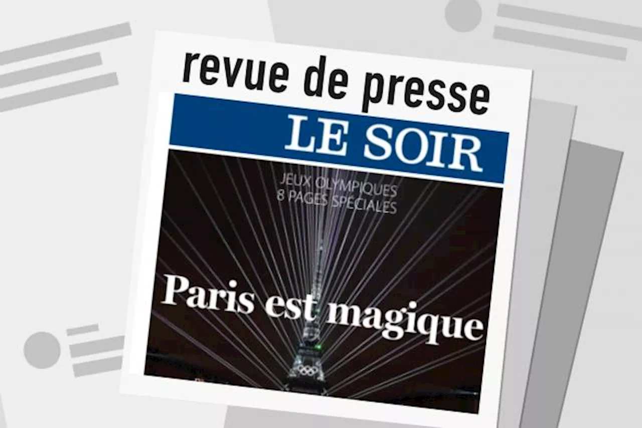 « La meilleure cérémonie de l'histoire » : la presse étrangère épatée par l'ouverture des JO 2024