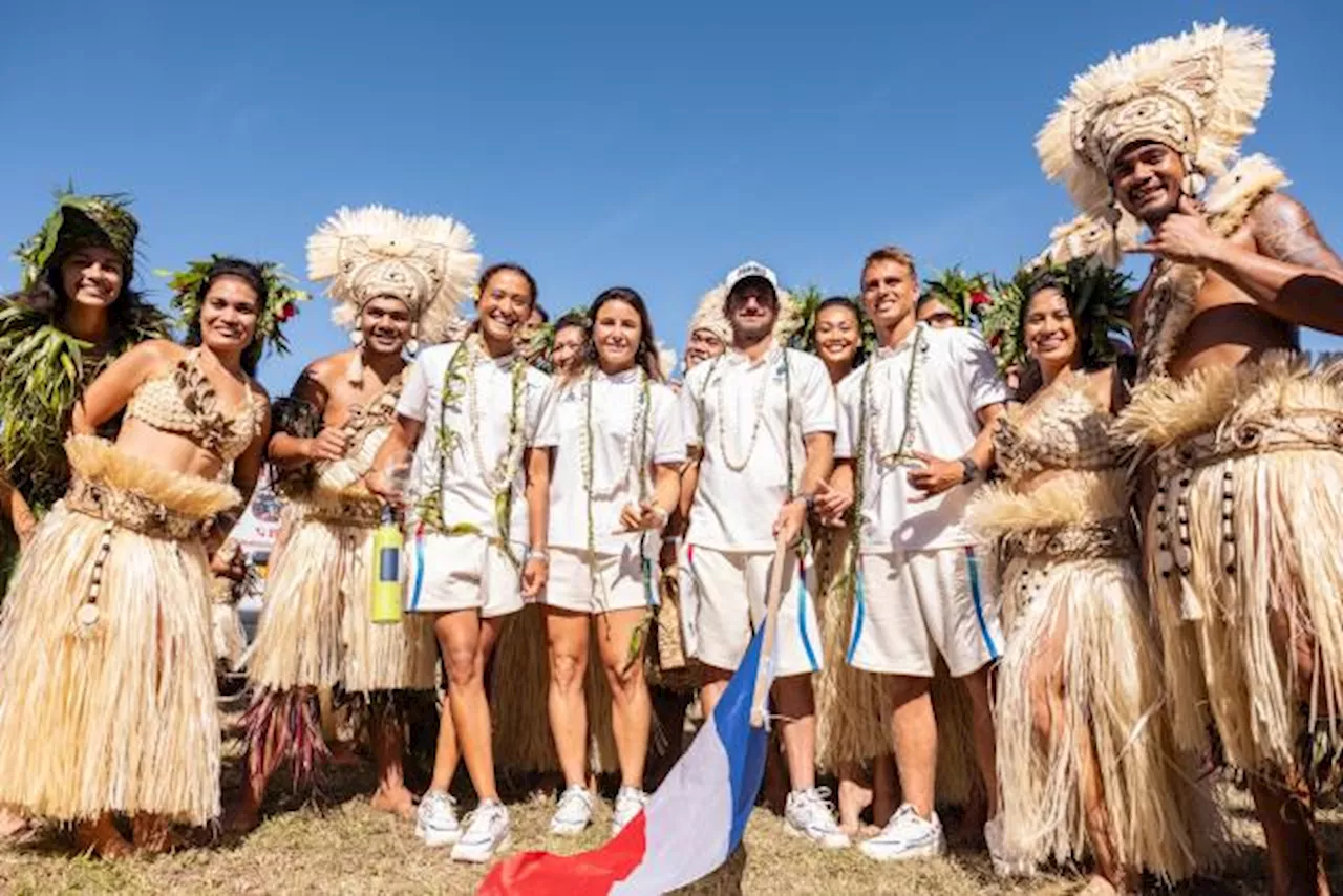 Loin de Paris, Tahiti fait aussi sa fête pour lancer les Jeux Olympiques