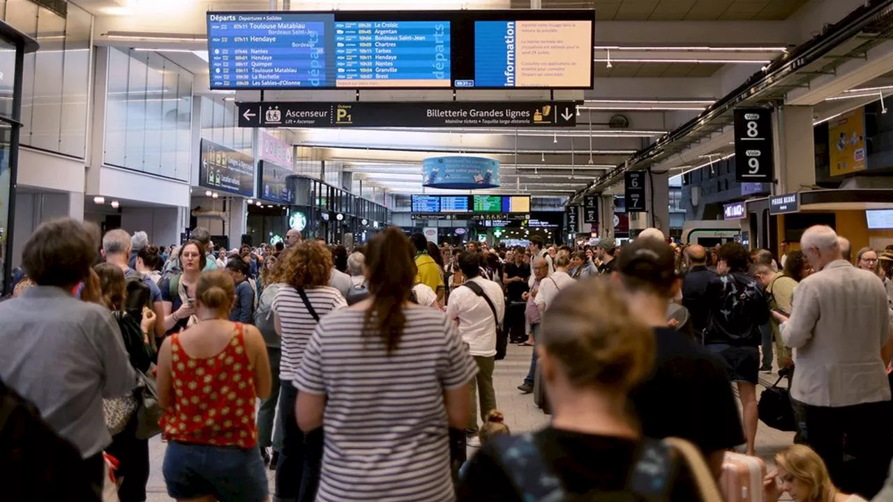 Attaque massive de la SNCF : le point sur les perturbations