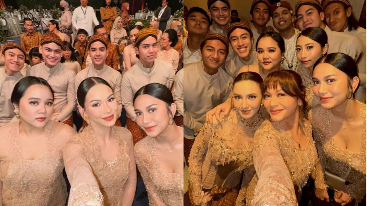 Dari Mahalini hingga El Rumi, Ini Deretan Artis yang Jadi Bridesmaid serta Groomsman Aaliyah dan Thariq