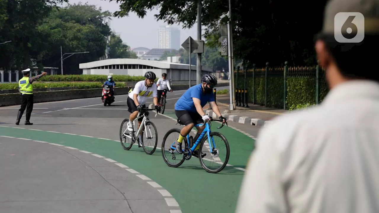 Heboh Pesepeda Protes Batas Gowes di Jalan Sudirman-Thamrin, Ini Penjelasan Dishub DKI