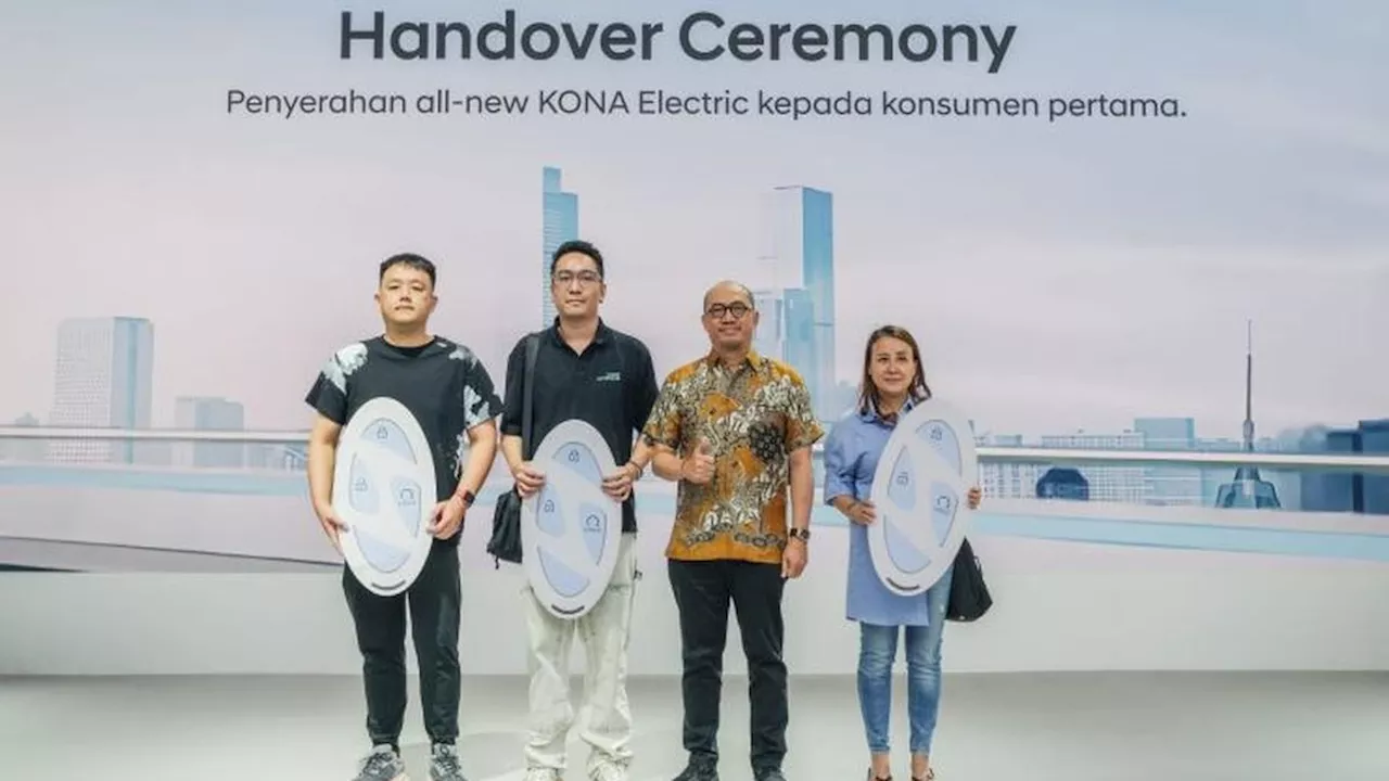 Hyundai Mulai kirim Kona Electric ke 3 Konsumen Pertama di Indonesia