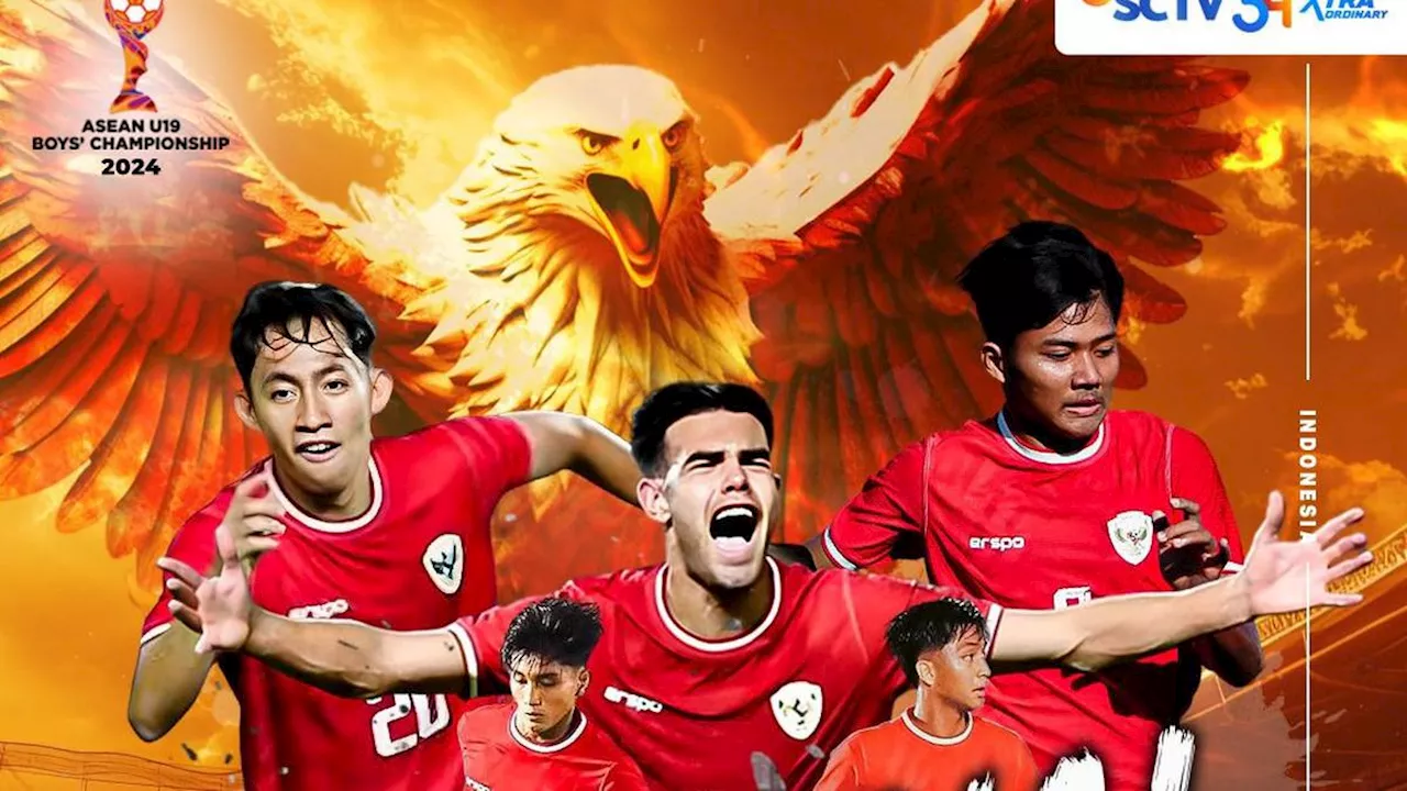 SCTV Tayangkan Semifinal Piala AFF U-19 2024 Indonesia vs Malaysia dan Bulu Tangkis Olimpiade 2024