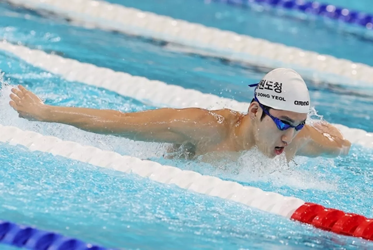 파리 올림픽 男 자유형 400m 메달 노리는 김우민, 예선부터 쇼트와 역영 펼친다 [파리 올림픽]