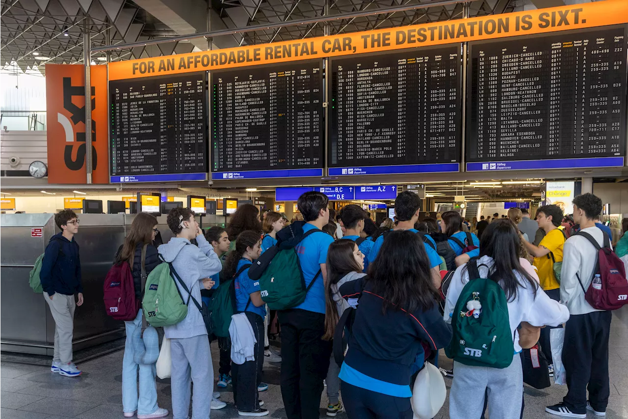 270 flights canceled in Frankfurt as environmental activists target airports across Europe