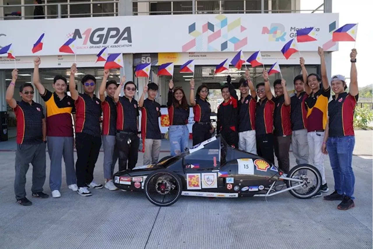 Mapua University earns Technical Innovation Award at the Shell Eco-marathon Asia