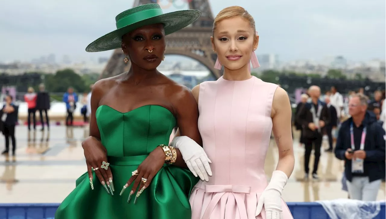 Ariana Grande and Cynthia Erivo Grace the 2024 Paris Olympics Opening Ceremony in Their 'Wicked' Best