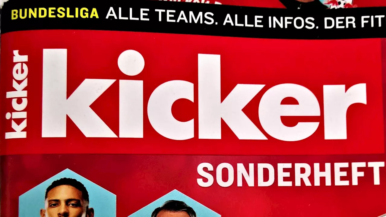 'Mit Tiefgang': Sportmagazin 'Kicker' startet digitales Bezahlangebot 'Kicker+'