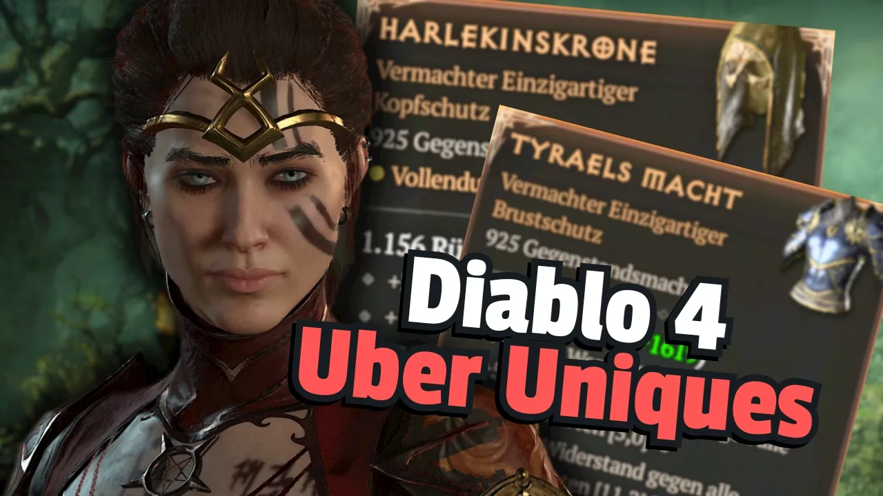 Diablo 4: Alle Uber Uniques in Season 4 in der Übersicht