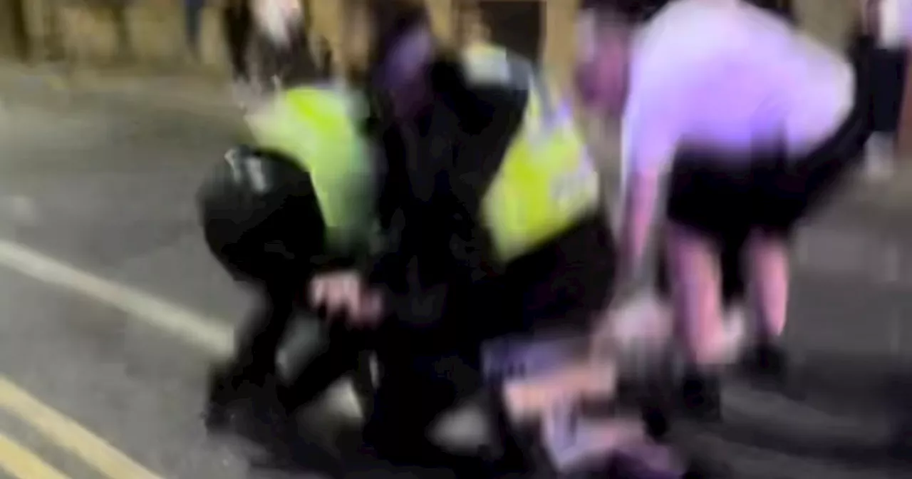 GMP officers filmed 'kneeing detained man in the head' in Gay Village