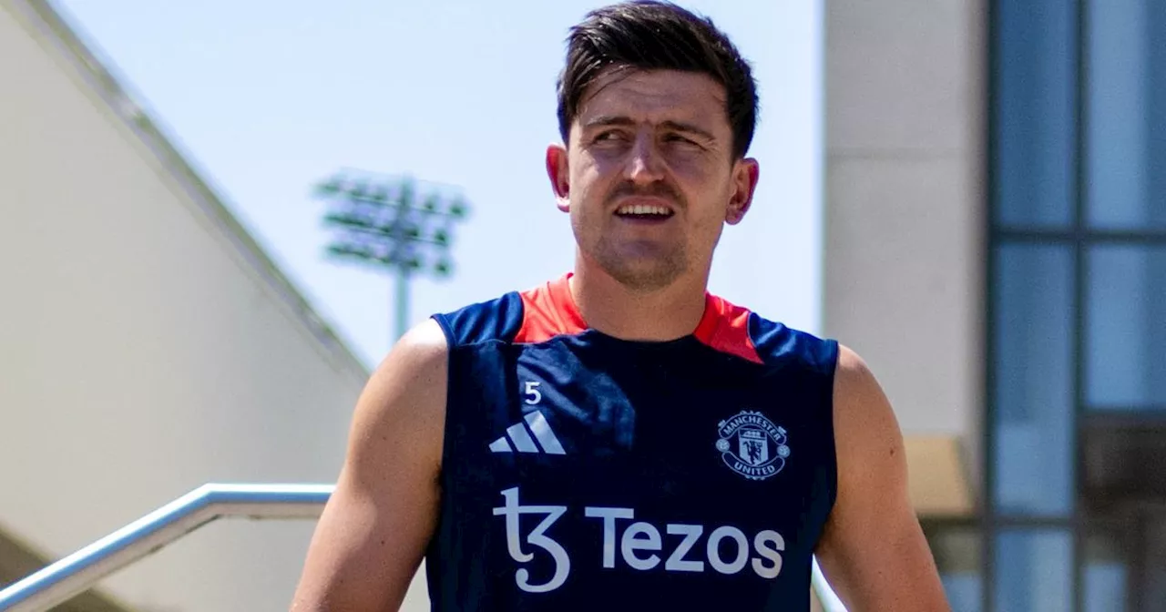 'I've never been told that' - Harry Maguire on his Man Utd future and Leny Yoro