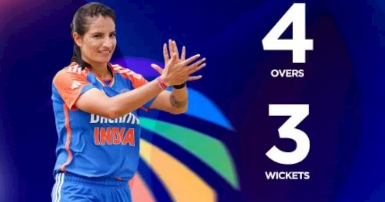 Womens Asia Cup T20: 24 गेंदें... 20 डॉट, 3 विकेट, सेमीफाइनल में 'हिमाचल एक्सप्रेस' का धमाल