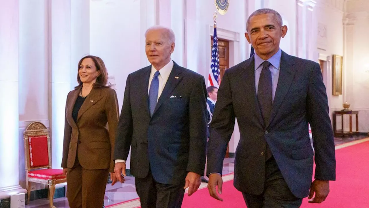 Obama's steunen Kamala Harris als presidentskandidaat