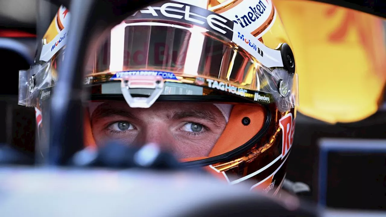 Derde tijd Verstappen in tweede training België, McLaren snelste