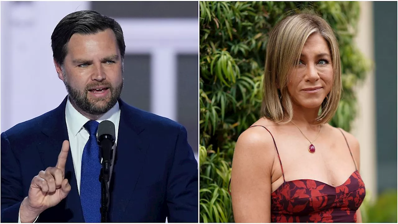 Jennifer Aniston schießt gegen Trump-Vize J.D. Vance