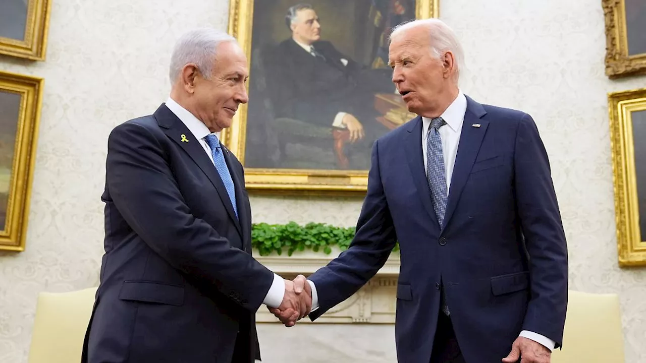 US-Präsident Biden drängt Israels Premier Netanjahu zu raschem Gaza-Abkommen