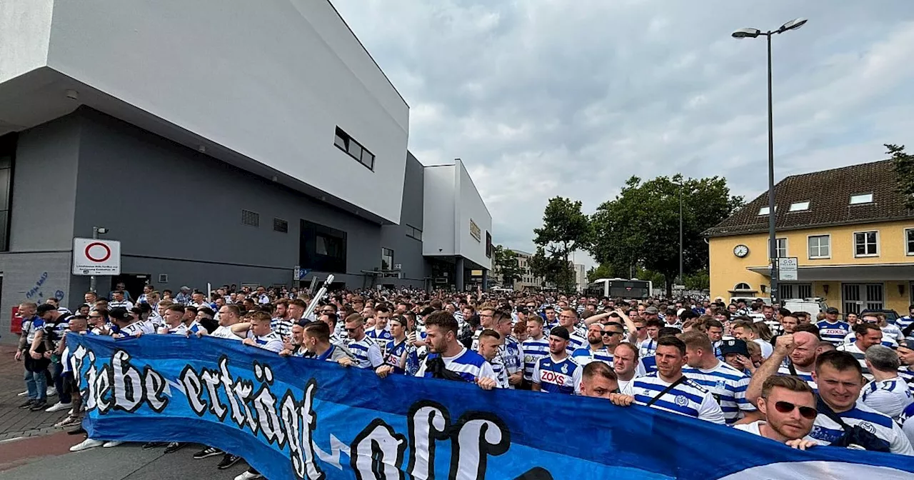 Duisburger Fanmarsch in Gütersloh: Alle Infos vor dem Spiel des FC Gütersloh