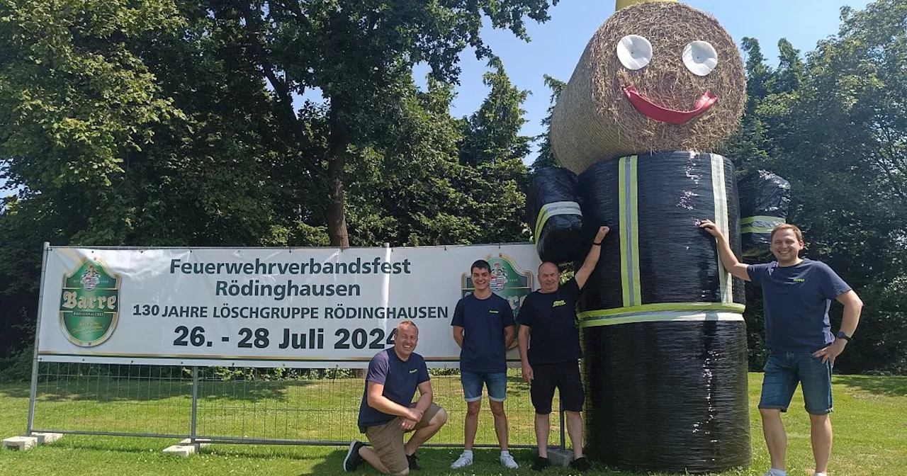 Jubiläum in Rödinghausen: Feuerwehr feiert 130 Jahre mit Großevent