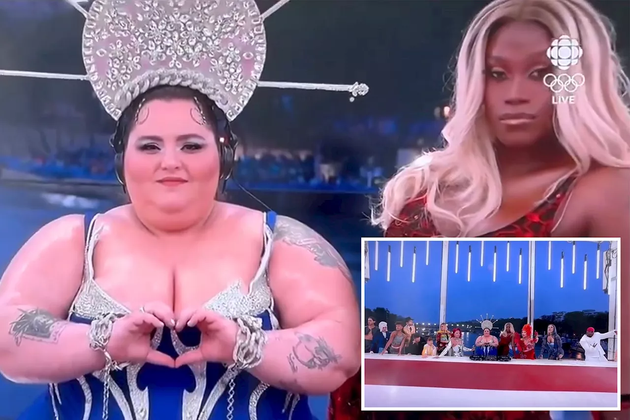 Apparent drag 'parody of Last Supper' at Paris 2024 Olympics opening ceremony sparks controversy