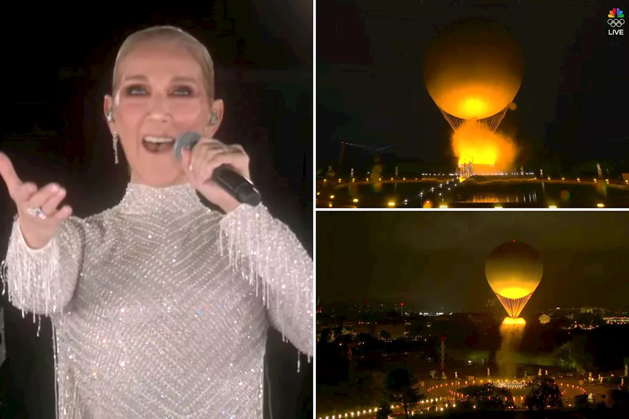 Celine Dion delivers emotional comeback performance on Eiffel Tower at Olympics 2024 Opening Ceremony